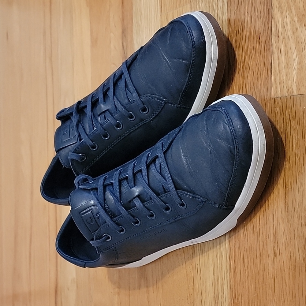 Size 13 - Cole Haan Grand OS.  Dark Blue. Casual shoes.